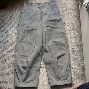 Women’s Striped High-Waisted Pants